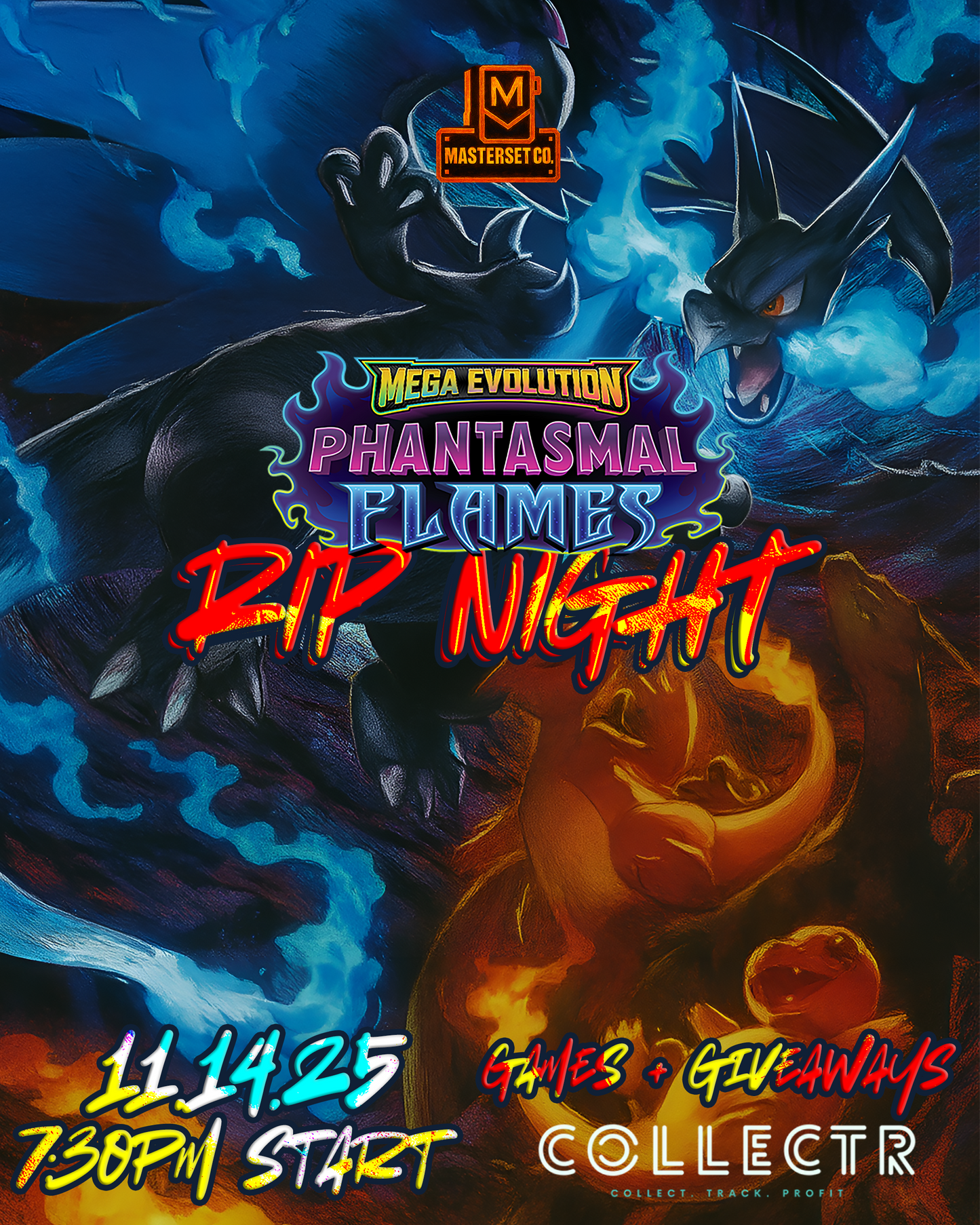 ENTRY TICKET: PHANTASMAL FLAMES POKEMON RIP NIGHT NOVEMBER 14TH