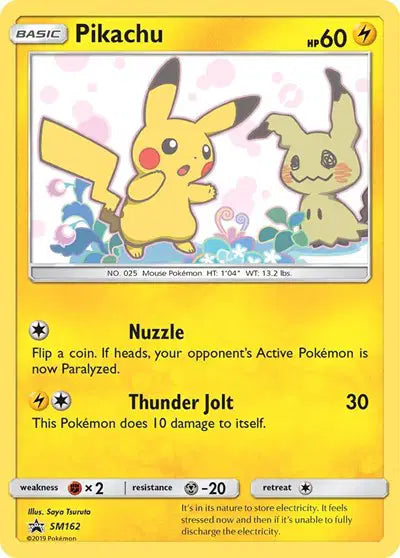 Pikachu  SM162 Sun & Moon Promo
