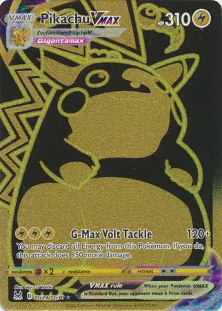 Pikachu VMAX (Secret) Pokemon TG29/TG30 Lost Origin Trainer Gallery - Near mint-mint (NM-MT)