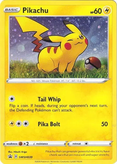 Pikachu (SWSH039) Sword & Shield Promo