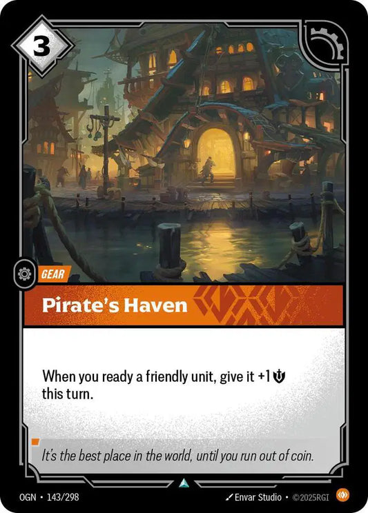 Pirate's Haven - Uncommon (143/298) Riftbound Origins