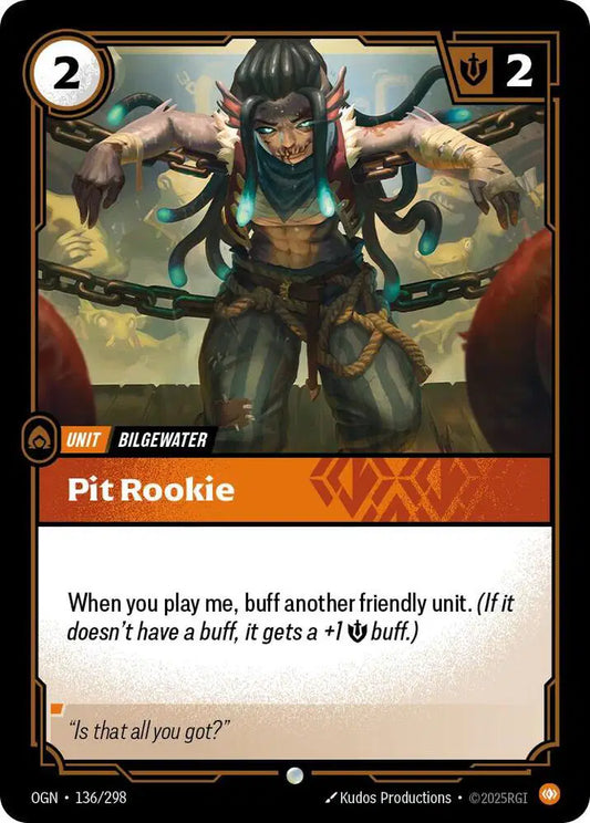 Pit Rookie - Common (136/298) Riftbound Origins