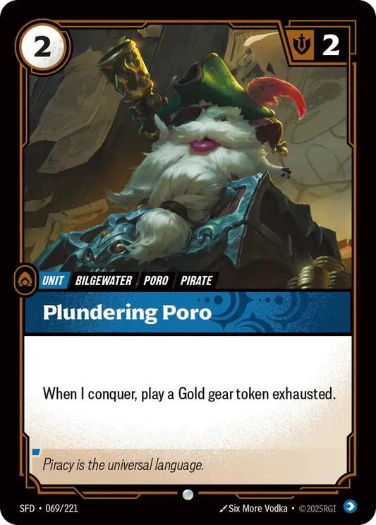 Plundering Poro Spiritforged Common • 069/221 Normal