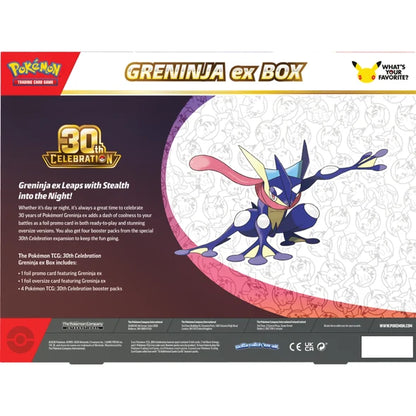 Pokemon - 30th Celebration - Greninja ex Box