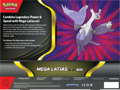 Pokemon Mega Latias EX BOX