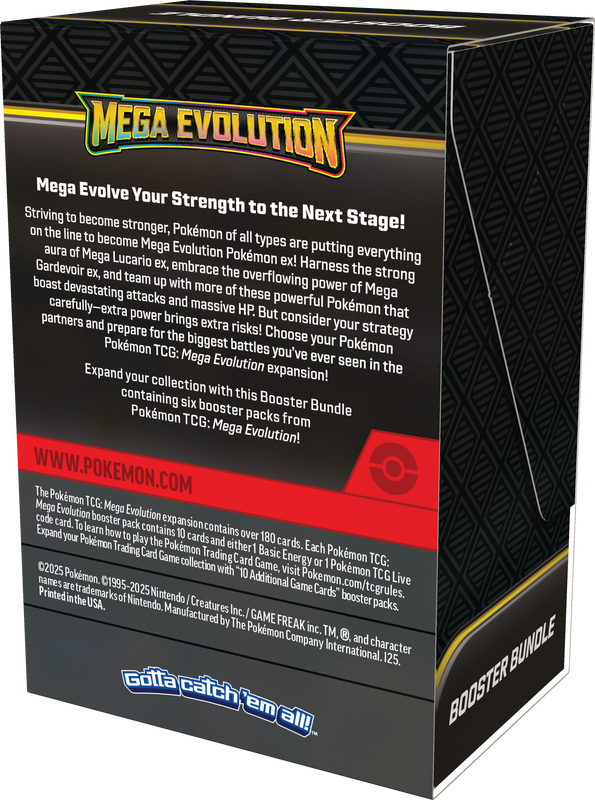 Pokemon TCG: Mega Evolutions Base - Booster Bundle