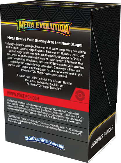 Pokemon TCG: Mega Evolutions Base - Booster Bundle