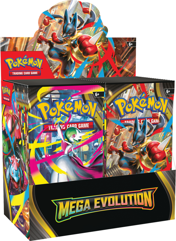 Pokemon TCG: Mega Evolutions Base Booster Box (36 Packs) W/ Topper