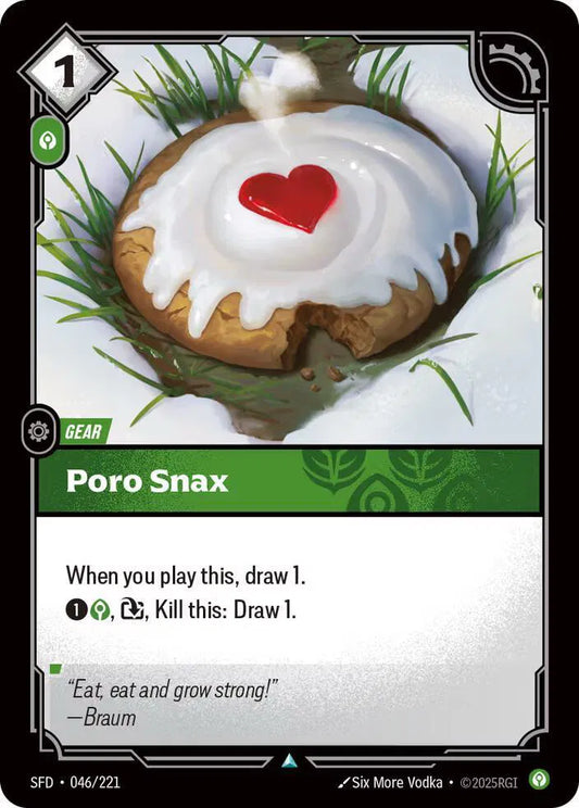 Poro Snax Spiritforged Uncommon • 046/221 Normal