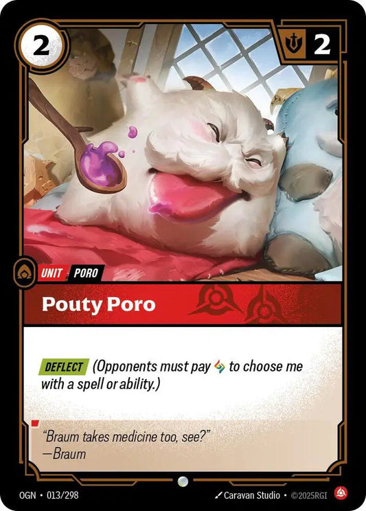 Pouty Poro - Common (13/298) Riftbound Origins