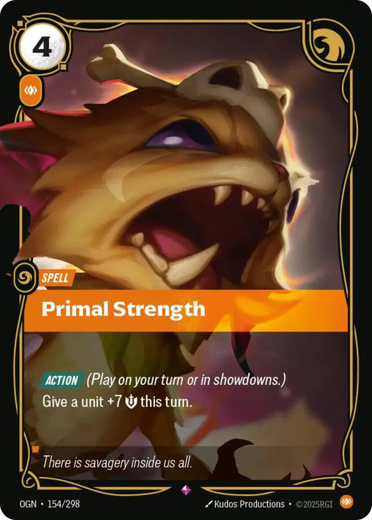 Primal Strength Origins Rare 154/298