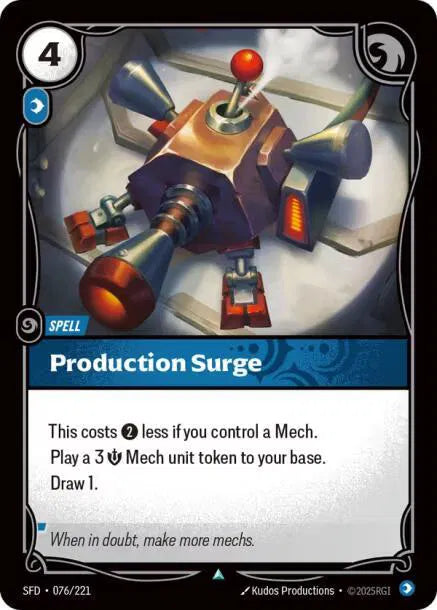 Production Surge Spiritforged Uncommon • 076/221 Normal