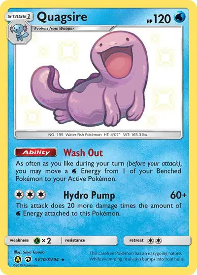 Quagsire (SV10/SV94) Hidden Fates: Shiny Vault