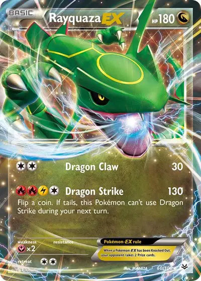 Rayquaza EX (60/108) Roaring Skies