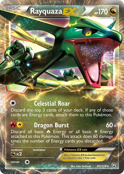 Rayquaza EX (85/124) Dragons Exalted