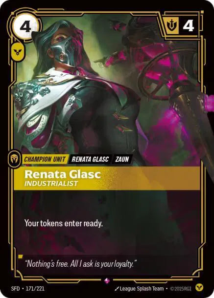 Renata Glasc - Industrialist Spiritforged Rare • 171/221 Foil