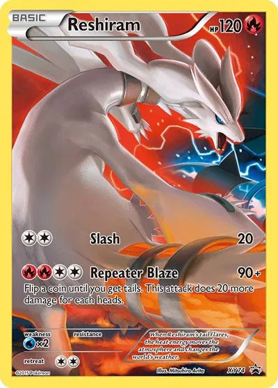 Reshiram (Full Art Promo) XY74 Promos