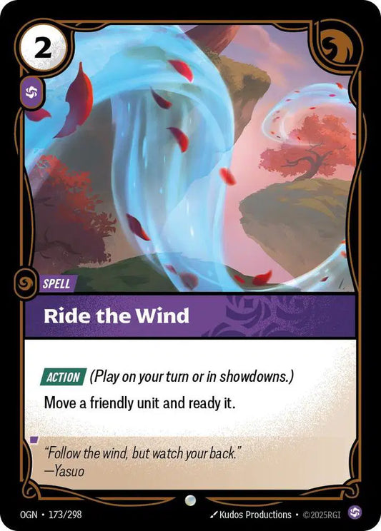 Ride The Wind - Common (173/298) Riftbound Origins