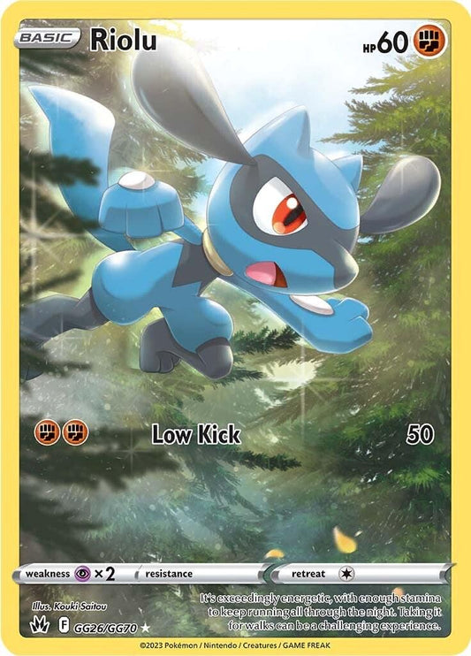 Riolu GG26/GG70 Crown Zenith: Galarian Gallery