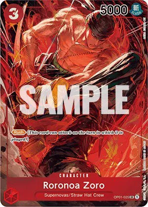 Roronoa Zoro(Parallel)(OP01-025) Romance Dawn
