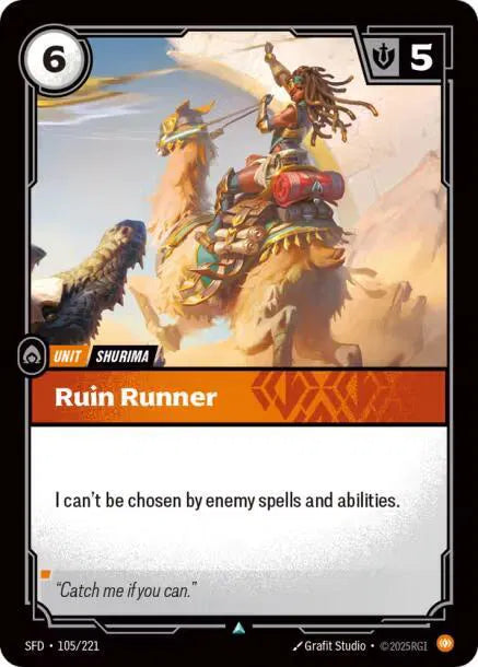 Ruin Runner Spiritforged Uncommon • 105/221 Normal