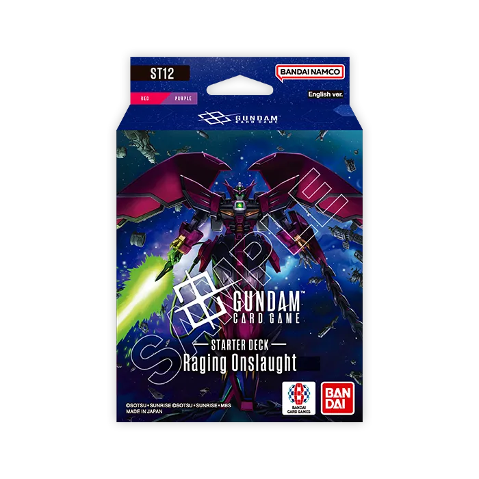 Gundam Card Game - ST-12 - Raging Onslaught Starter Deck