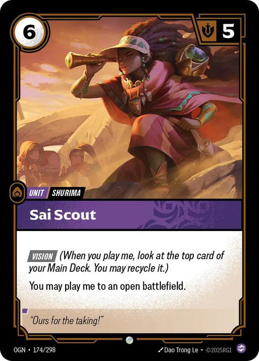 Sai Scout - Common (174/298) Riftbound Origins