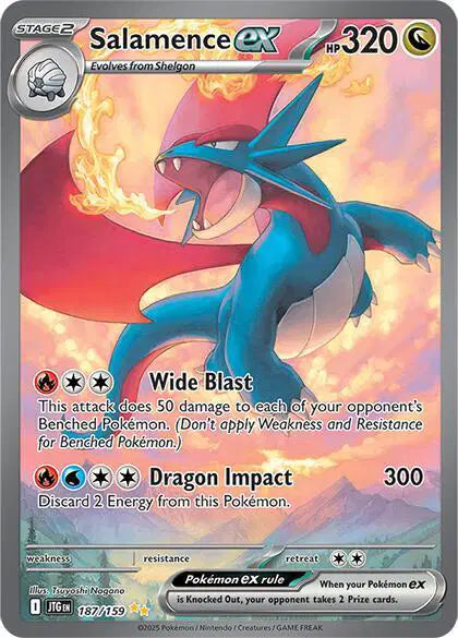 Salamence ex (187/159) Journey Together