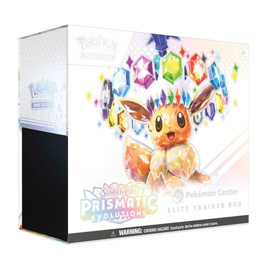 Scarlet & Violet - Pokemon Center Prismatic Evolutions Elite Trainer Box