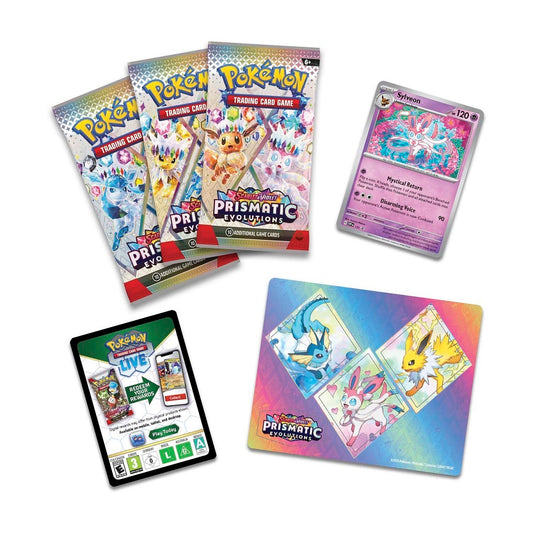Scarlet & Violet-Prismatic Evolutions Tech Sticker Collection (random evolution)