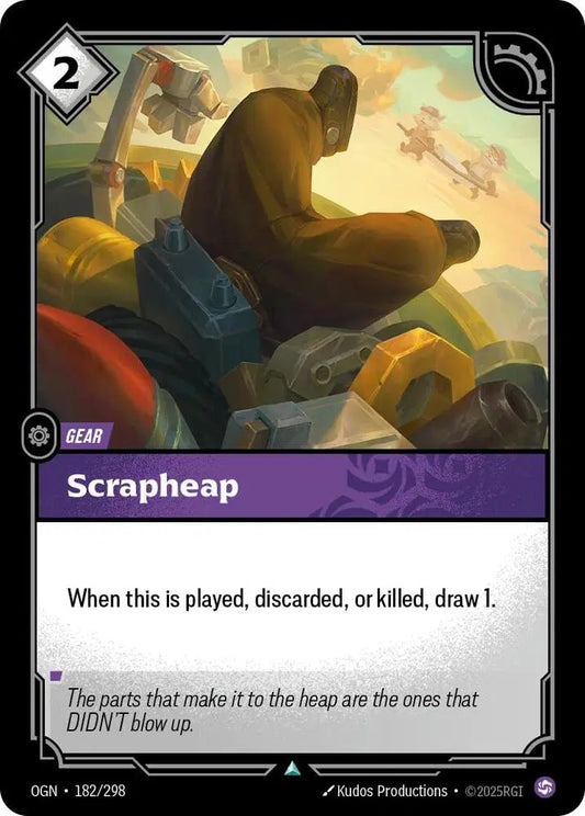 Scrapheap - Uncommon (182/298) Riftbound Origins