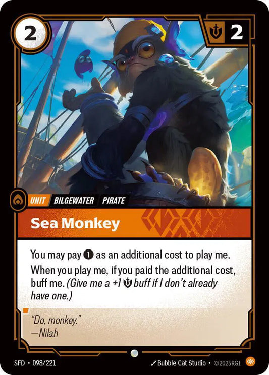 Sea Monkey Spiritforged Common • 098/221 Normal