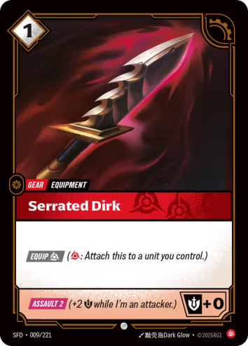 Serrated Dirk SFD-009/221