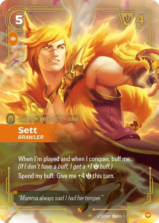Sett - Brawler Origins Epic 164/298