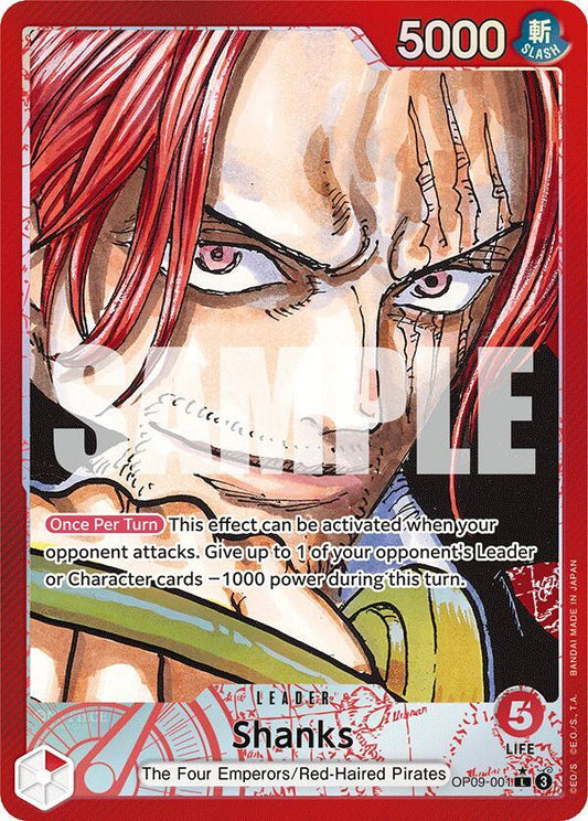 Shanks (OP09-001) (Parallel) Emperors in the New World