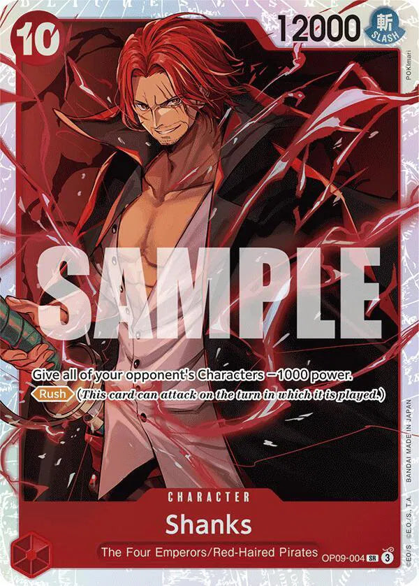 Shanks (OP09-004)(SR) Emperors in the New World