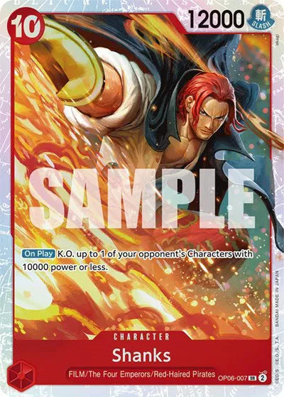 Shanks (SR) (OP06-007) Wings of the Captain