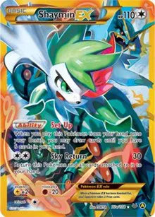 Shaymin EX Promo 77a/108 Alternate Art