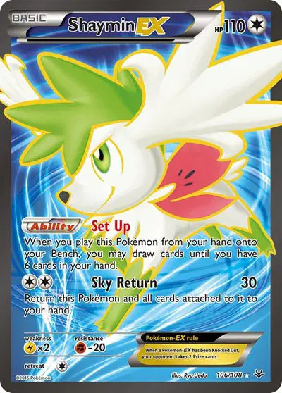 Shaymin EX (106/108) Roaring Skies
