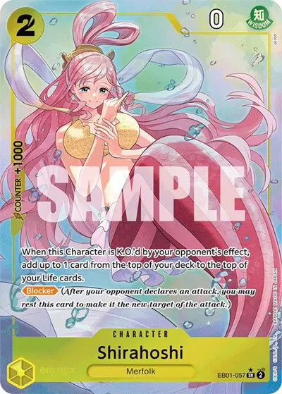Shirahoshi (EB01-057)(Alternate Art) Extra Booster: Memorial Collection