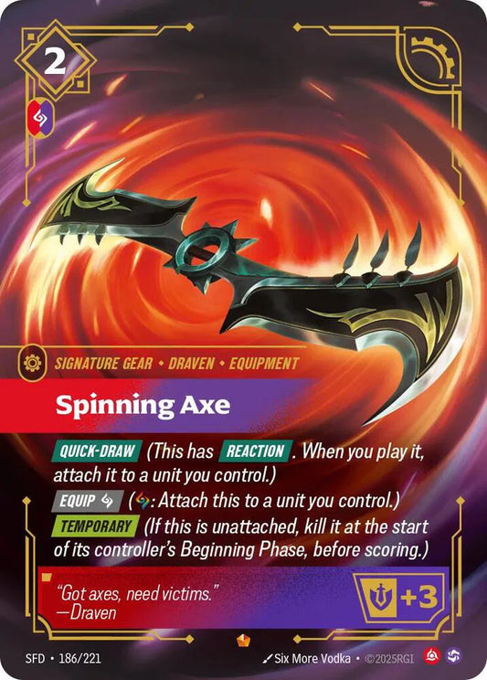 Spinning Axe Spiritforged Epic 186/221