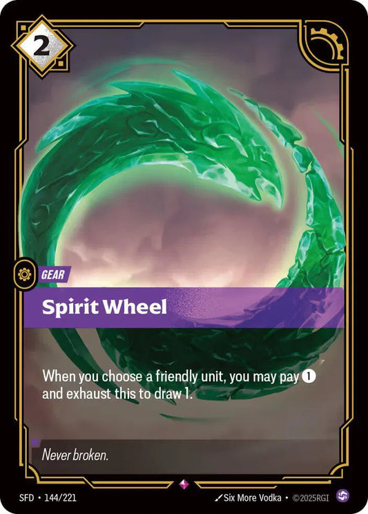 Spirit Wheel Spiritforged Rare • 144/221 Foil