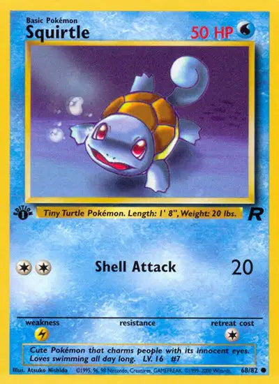 Squirtle (68/82) Team Rocket