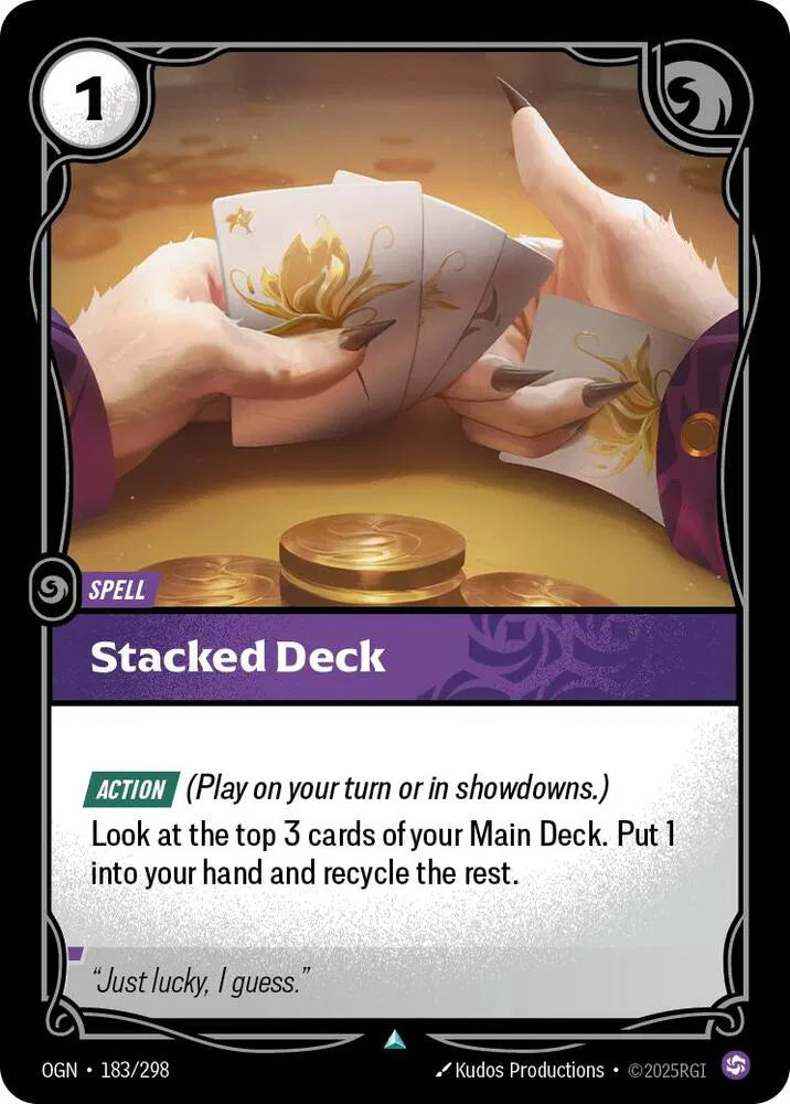 Stacked Deck Origins Uncommon 183/298