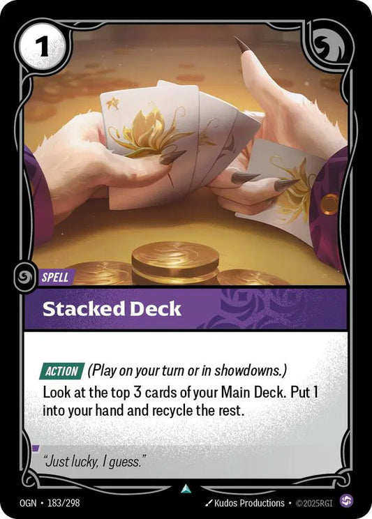 Stacked Deck Origins Uncommon 183/298