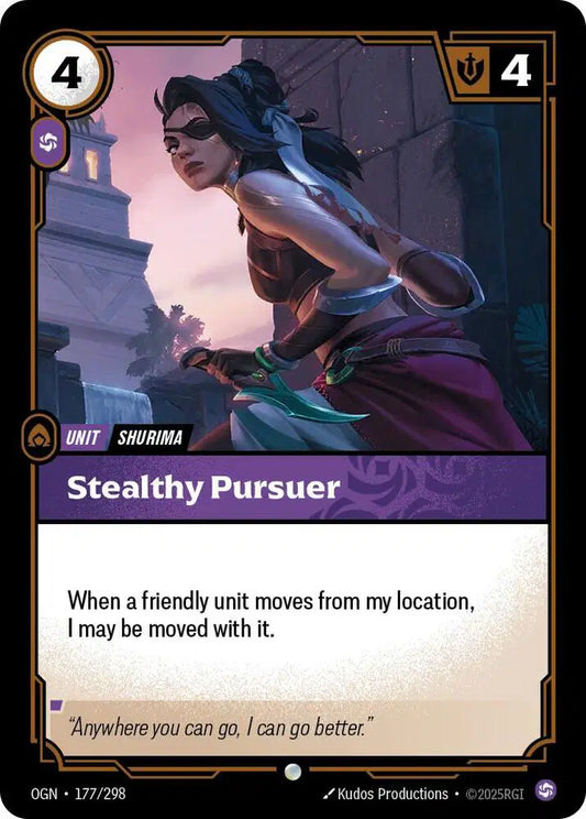 Stealthy Pursuer - Common (177/298) Riftbound Origins
