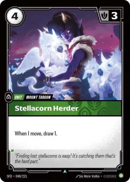 Stellacorn Herder Spiritforged Uncommon • 048/221 Normal