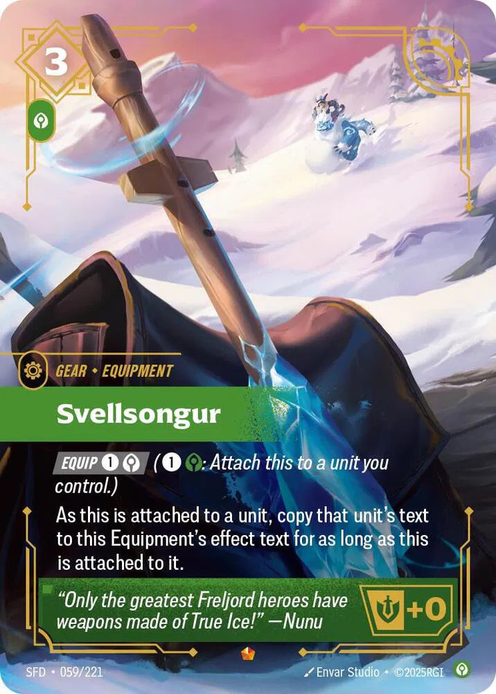 Svellsongur Spiritforged Epic 059/221 Foil