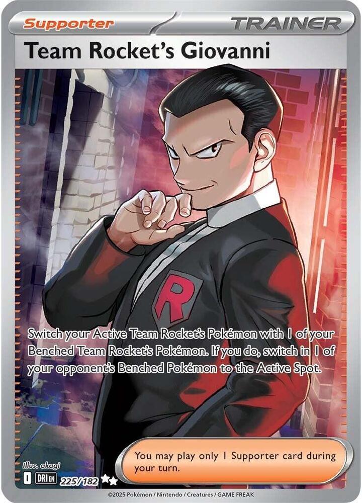 Team Rocket's Giovanni 225/182 Destined Rivals