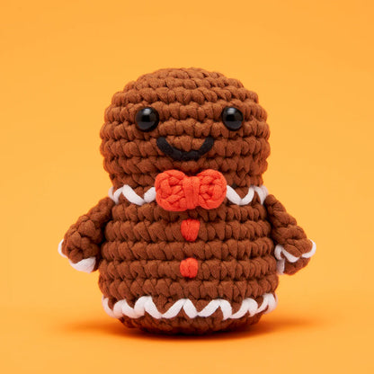 The Woobles: Ted The Gingerbread Man [Learn to Crochet Kit For Beginners]